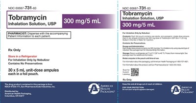 300 mg/5 mL Tobramycin Inhalation Solution Carton (Tobramycin Inhalation Solution Carton)